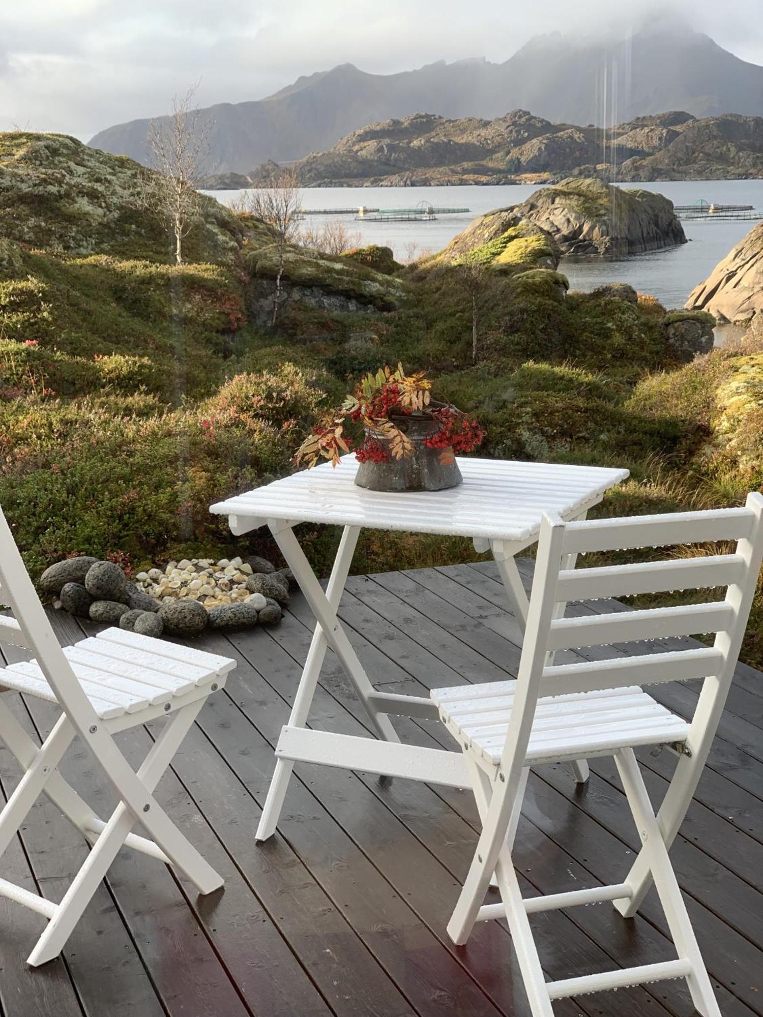 Unique private cabin in Lofoten Leknes Esterno foto