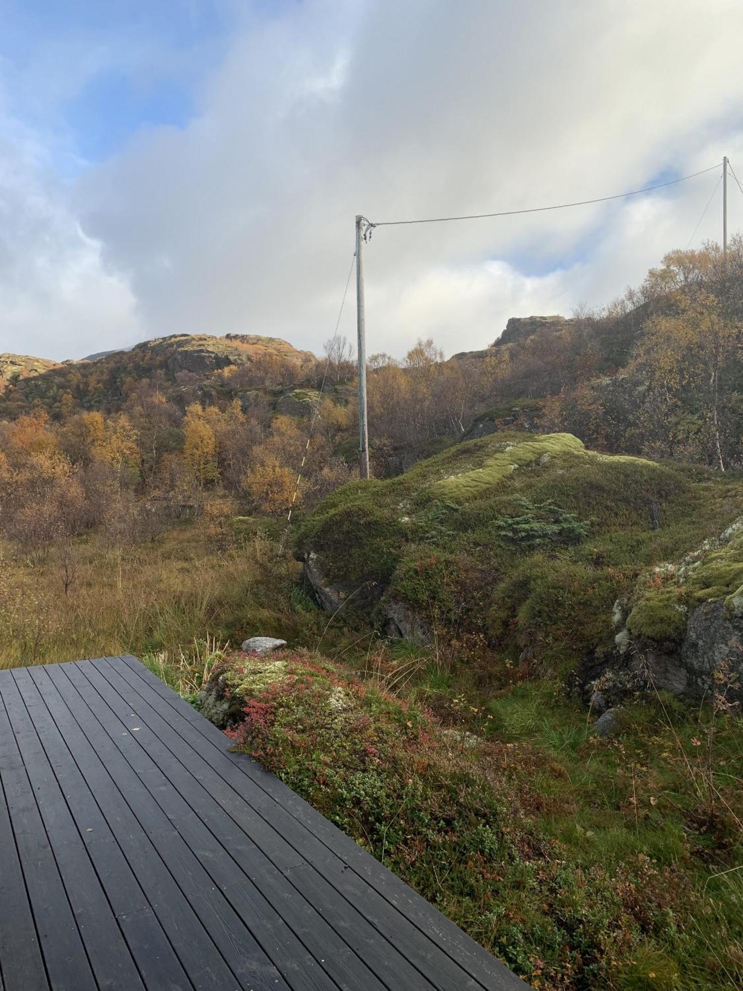 Unique private cabin in Lofoten Leknes Esterno foto