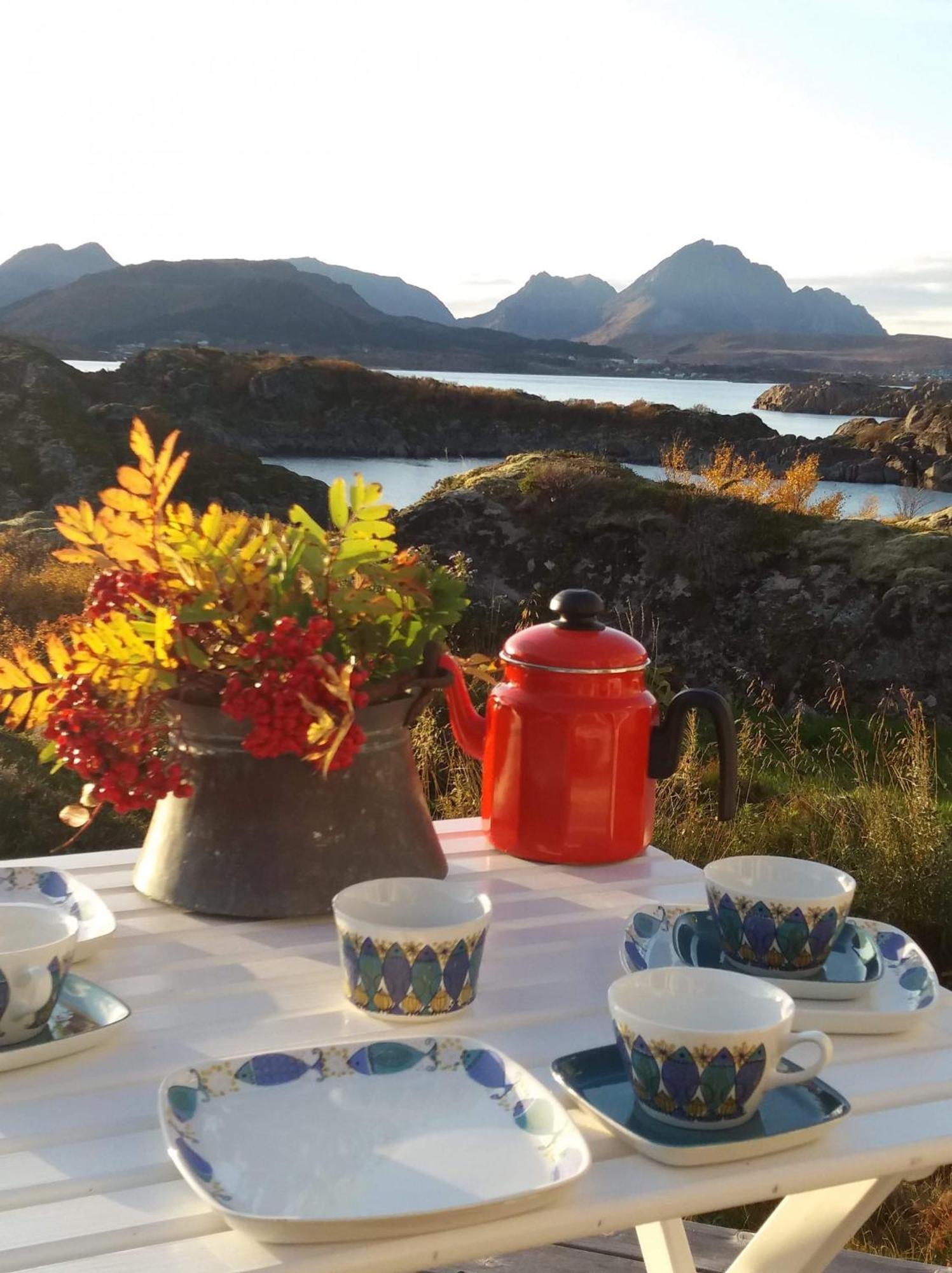Unique private cabin in Lofoten Leknes Esterno foto
