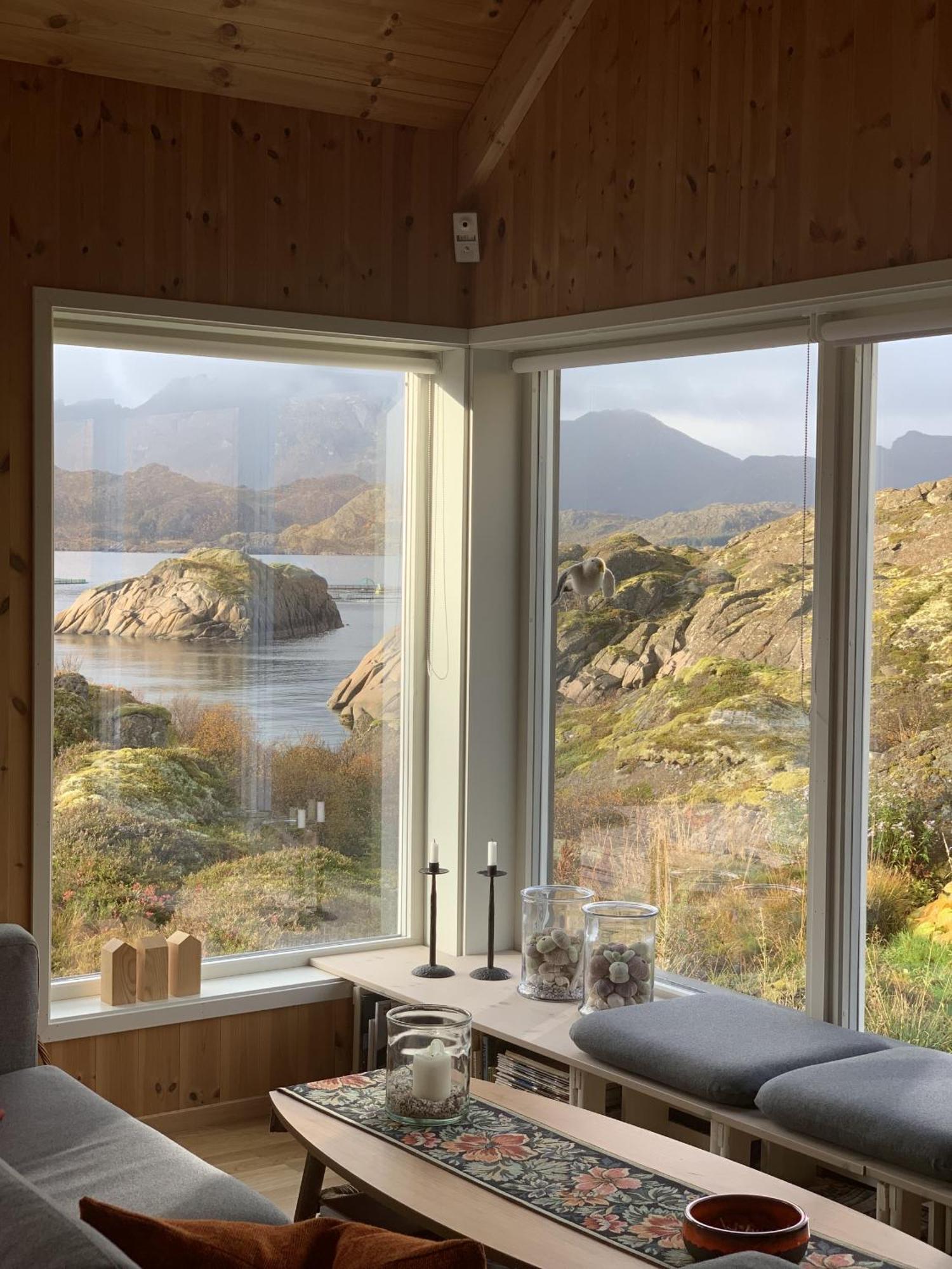 Unique private cabin in Lofoten Leknes Esterno foto