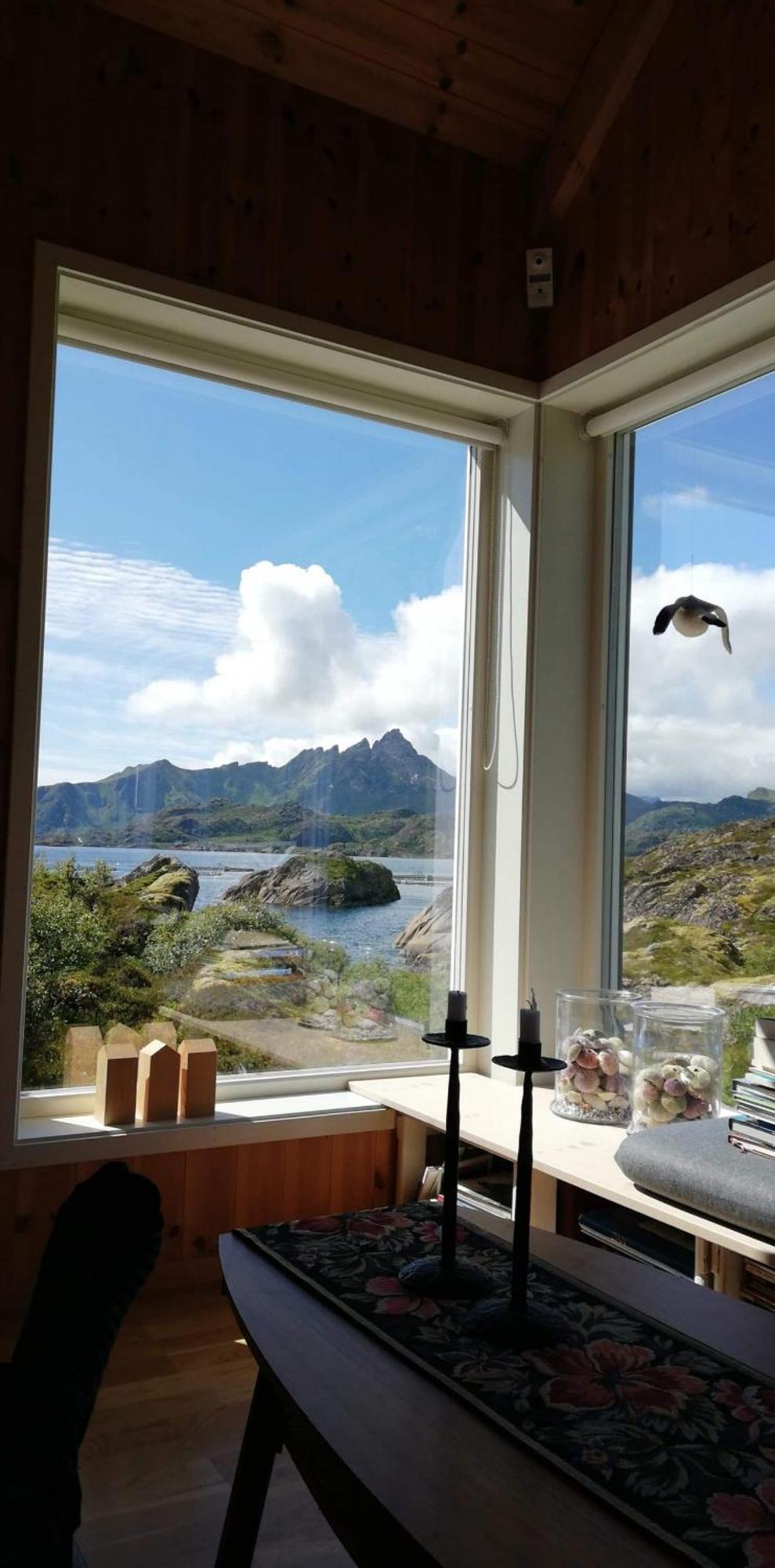 Unique private cabin in Lofoten Leknes Esterno foto