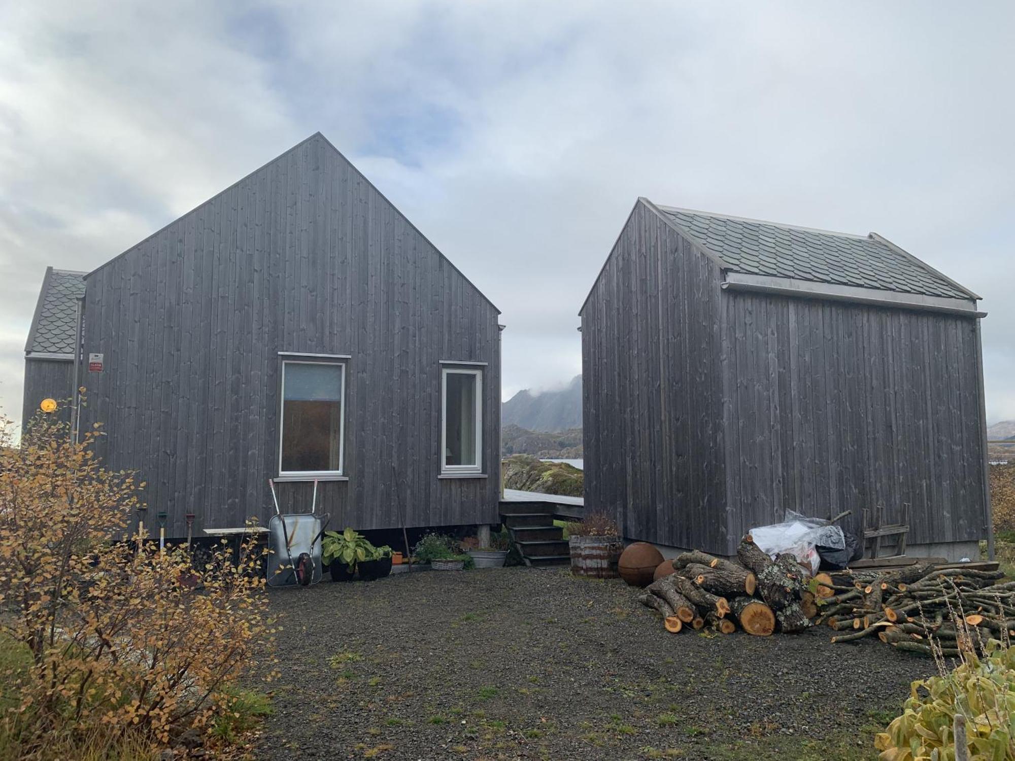 Unique private cabin in Lofoten Leknes Esterno foto